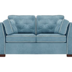 Frontini 2-personers sofa i velour B216 cm - Blå