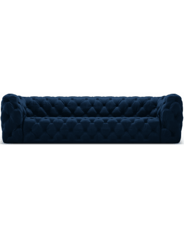 Iggy 4-personers sofa i velour B260 cm - Blå