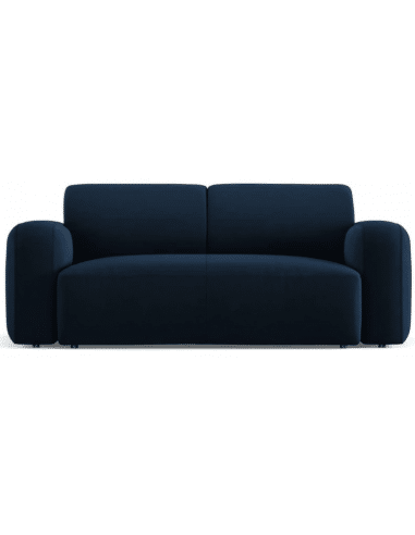 Greta 2-personers sofa i velour B170 x D95 cm - Blå