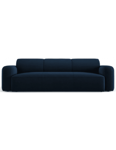 Greta 3-personers sofa i velour B235 x D95 cm - Blå