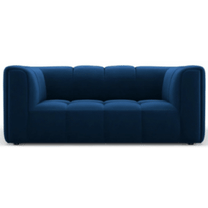 Serena 2-personers sofa i velour B166 x D96 cm - Blå