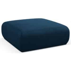 Molino puf til sofa i polyester B100 x D100 cm - Blå