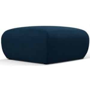 Molino puf til sofa i polyester B75 x D75 cm - Blå