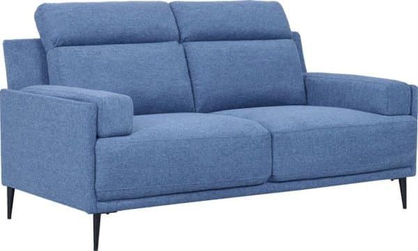 Amsterdam, 2-personers sofa, Stof by Raymond & Hallmark (H: 86 cm. x L: 170 cm. x D: 89 cm., Blå)