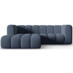 Lupine venstrevendt chaiselong sofa i chenille B228 x D175 cm - Blå