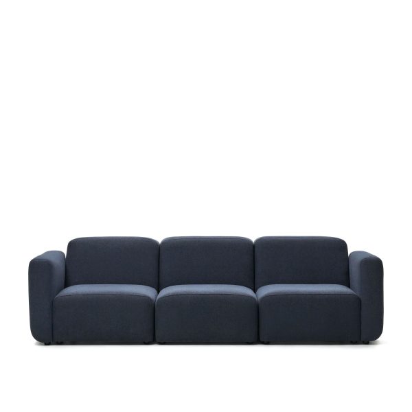 LAFORMA Neom 3-personers modulsofa i blå, 263 cm