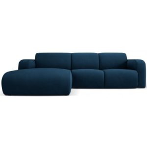 Molino venstrevendt chaiselongsofa i polyester B250 x D170 cm - Blå