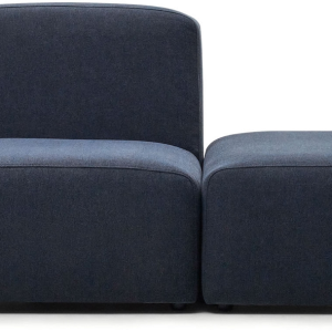 Neom, Sofa modul, blå, H78x169x89 cm, pu-skum, fyrretræ