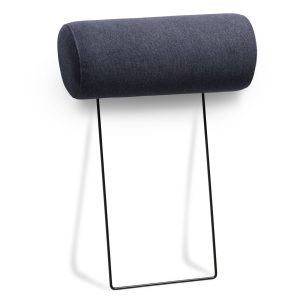 Pan nakkestøtte - blå polyester stof (L:50)