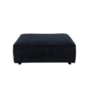 ZUIVER Hunter Sofa Element 1,5-personers, u. ryg - navy fløjl og plast