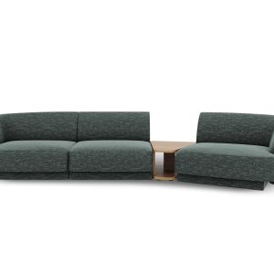 MICADONI Højre modulsofa, "Miley", 3 sæder, 300x118x70