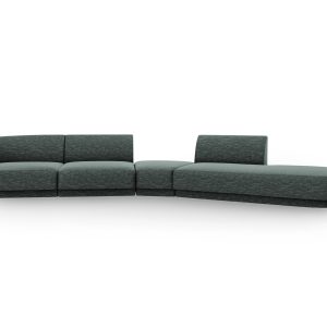 MICADONI Højre modulsofa, "Miley", 5 sæder, 372x160x70