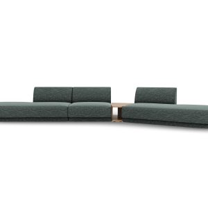 MICADONI Højre modulsofa, "Miley", 5 sæder, 425x137x70