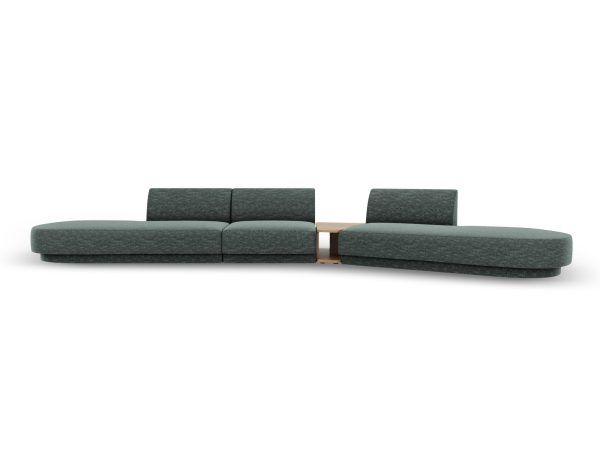 MICADONI Højre modulsofa, "Miley", 5 sæder, 425x137x70