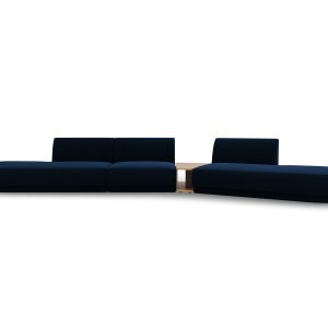 MICADONI Velvet Right Modular Sofa, "Miley", 5 sæder, 425x137x70