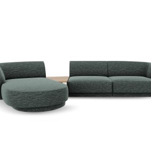 MICADONI Venstre modulsofa, "Miley", 3 sæder, 300x145x70