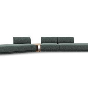 MICADONI Venstre modulsofa, "Miley", 5 sæder, 425x137x70