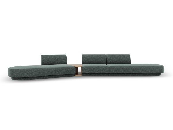 MICADONI Venstre modulsofa, "Miley", 5 sæder, 425x137x70