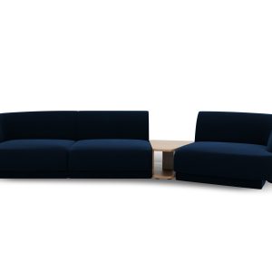 MICADONI Velvet Right Modular Sofa, "Miley", 3 sæder, 300x118x70