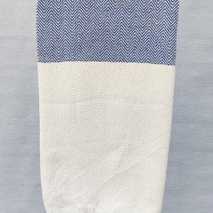 Montreal Hamam sildeben blå - 50*100cm