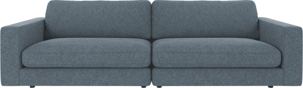 3-personers sofa Rowico Duncan Bobby 15 mellemblå - skandinavisk design, høj komfort, Martindale 100.000, FSC-ramme