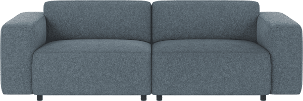 3-personers sofa Rowico Willard mellemblå Bobby polyester FSCÂ®-mix modulopbygget skandinavisk design