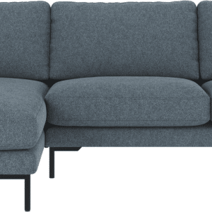Chaiselongsofa Rowico Corwin Bobby Mellemblå - Venstrevendt 270x160 cm Polyester FSC-certificeret