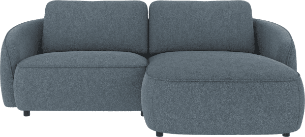 Chaiselongsofa Rowico Norris højrevendt Bobby 15 mellemblå skandinavisk design 226x162 cm
