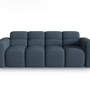 MICADONI Lisa 3 pers. sofa - mørkegrå struktur stof