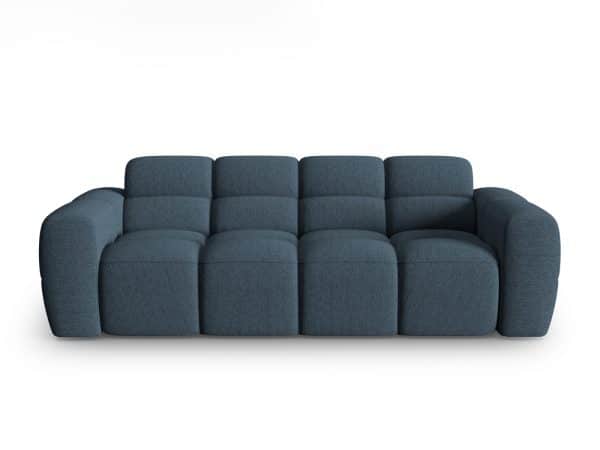 MICADONI Lisa 3 pers. sofa - mørkegrå struktur stof