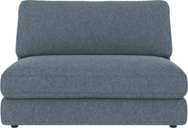 Midtermodul modulsofa Rowico Duncan Bobby mellemblå polyester