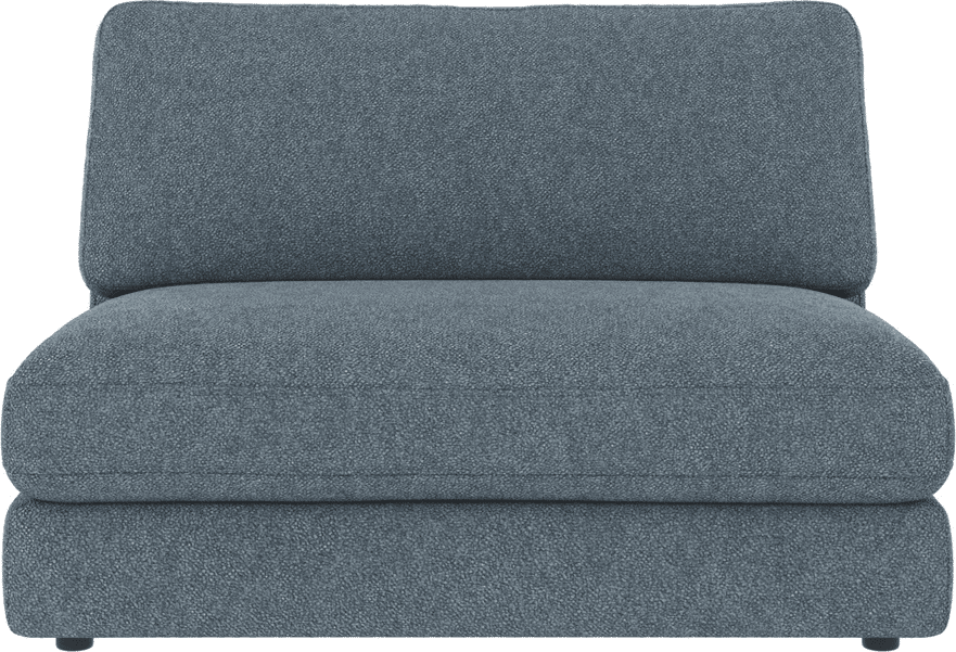 Midtermodul modulsofa Rowico Duncan Bobby mellemblå polyester