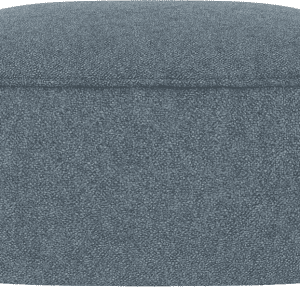 Puf til sofa Rowico Norris Ø89 x H43 cm mellemblå Bobby 15
