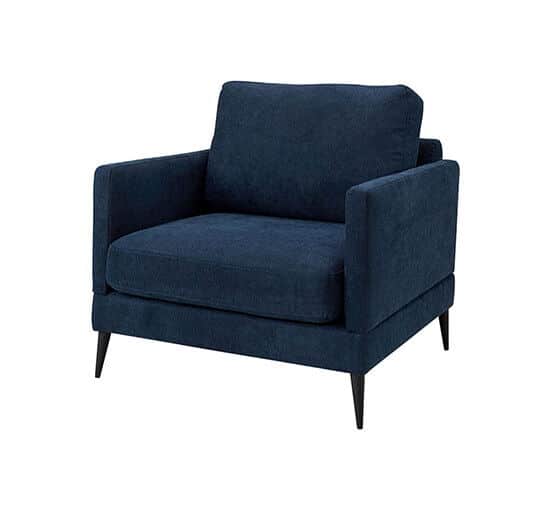 Andorra Armchair Simply Deep Blue