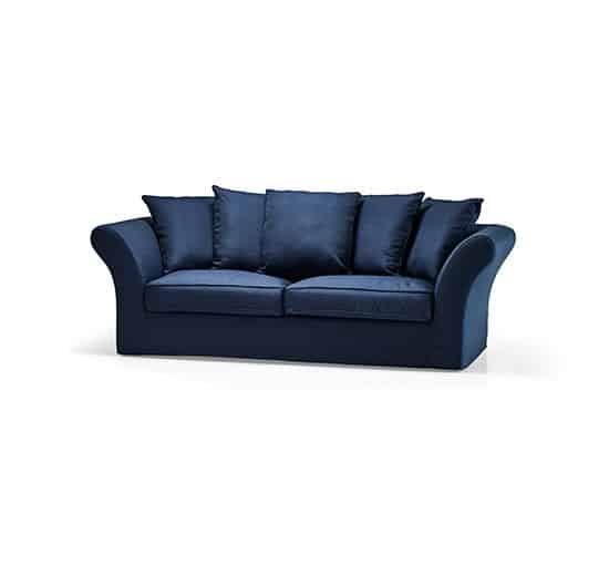 Hampton sofa indigo 3-personers