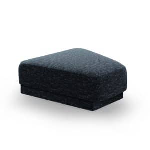 MICADONI Miley modulær puf - kongeblå chenille (83x78x40)