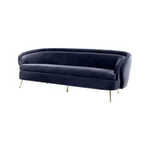 Sofa Orion Savona Midnight Blue Velvet